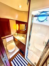 SEAGLASS 40 2006 American Tug 41: Guest Head and Shower