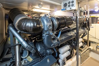 SEA SPUR 55 Engine Room