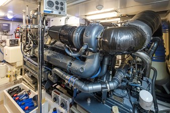 SEA SPUR 56 Engine Room