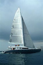102' 2007 Blubay 102 11 Sailing Upwind