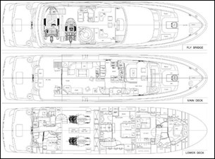SEAS TO SEE 30 92' Paragon 2006 - Layout Drawing