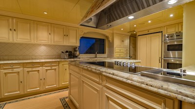 I Love This Boat 37 Main deck Galley