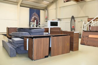 2025 X-Yachts XR-41 11 XR 41 Race Interior ready for storage