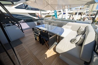 Athena 44 Aft Dining