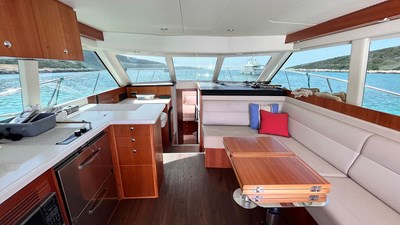 King Fish 2 2018 Riviera 43 Open Bridge saloon 2