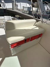 LUNA 13 LUNA, 2013 Hunt Yachts Harrier 36: Raised Double Settee w Lifejackets
