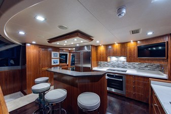 OBSESSION 12 Galley Looking Aft 
