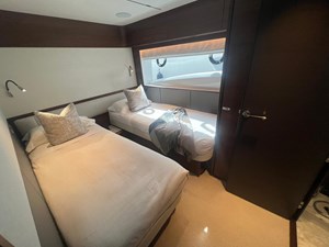 LEILANI 64 Princess Y95  Lower Deck Port Cabin