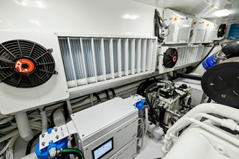 Zatara 69 2023 Viking 80 Convertible - Zatara - Engine Room
