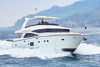 JOHNSON 80' FLYBRIDGE W/HYDRAULIC PLATFORM  51 053 -