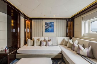 DREAM 22 Lower Deck Twin configured as lounge of VIP suite