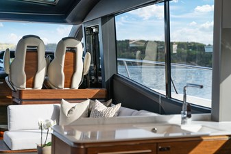 Princess S72 (S72515) 86 Galley view