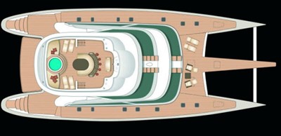 115' 2008 Yapluka 0 Deck Layout