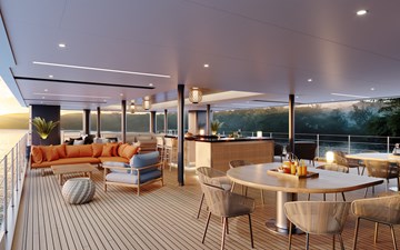 Xplorer 60 22 Damen Yachting SeaXplorer 60 Main Deck Aft cabana bar
