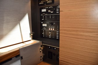 ERIKA RAY 41 Electrical panel inside cabin door  