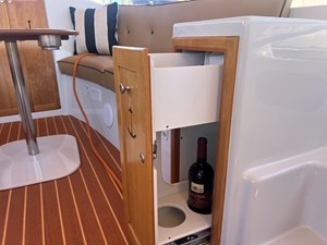 2022 Duffy 22 Cuddy Cabin 13 Wine storage to starboard
