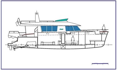 60' 2008 Fountaine Pajot Queensland 5 Profile View
