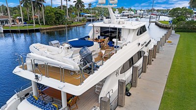 OSSUM DREAM 71 Boat Deck and Tender  