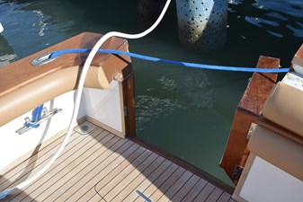 CAZADORA 46  Walk-through Transom Door and Gate  