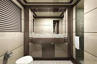 Inace Yachts 126' Aft House Explorer Yacht 20 Master Bath