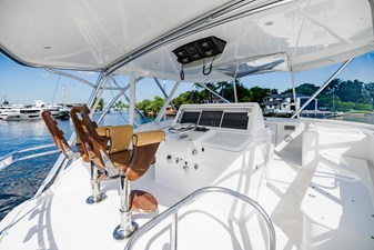 Farther & Sun 63 Flybridge Helm