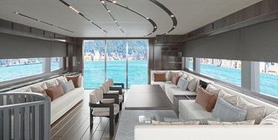 Aquitalia 68 6 Lounge facing aft