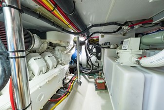 NORUMBEGA 23 Engine Room Starboard Side