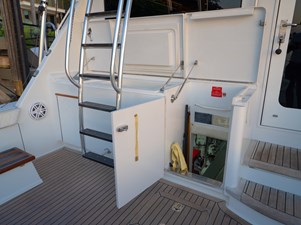 VENTURA 77 Engine Room Entry    