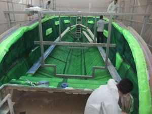 AIDA 46 SPORT 21 GRP HULL BUILD