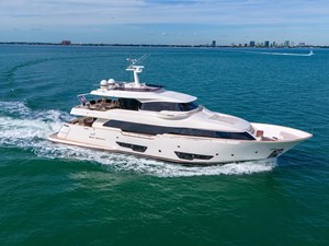 2015 Custom Line Navetta 28 2 92' Ferretti Custom Yacht 'Davinci' _ Drone-3