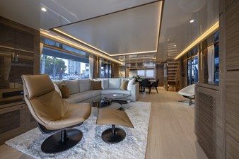 Horizon FD90  12 Salon with chair and couch. 