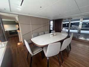 LEILANI 35 Princess Y95 Main Deck Galley