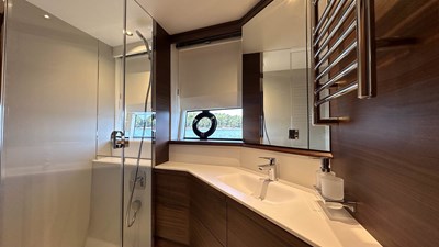 Princess F65 (F65012) 14 VIP guest stateroom bathroom