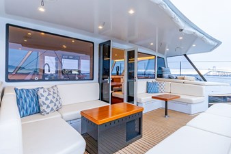 MOONWAVE 10 MOONWAVE, 2012 Gunboat 60: Aft Deck 1