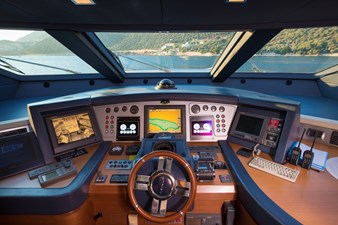 La Rubia 26 La Rubia Interior – Wheelhouse