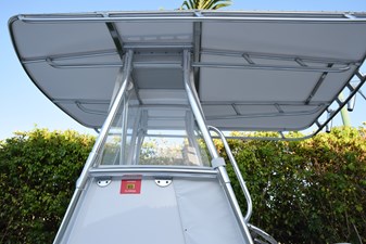 Contender 22 Sport 22 Three-Side Poly Enclosure, New Canvas T-Top  