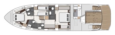 FORZA 13 Sunseeker 65 layout