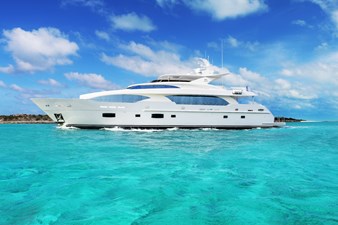 Horizon RP120 1 Horizon RP120 cruising over clear water. 