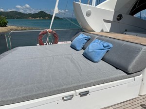 MAJOR AFFAIR 38 Sunseeker 90 Yacht Flybridge Aft Sunpad