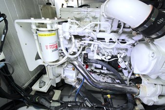 SEAGLASS 46 2006 American Tug 41: Port Side of Engine