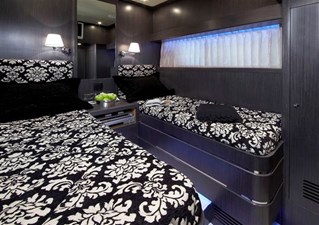 JOHNSON 80’ SKYLOUNGE W/FISHING COCKPIT  5 Starboard cabin