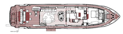 Princess 30M - NADIRA 28 Layout 3