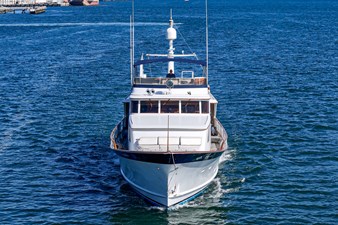 1984 Burger Raised Pilothouse 1 Burger 86' Bow View