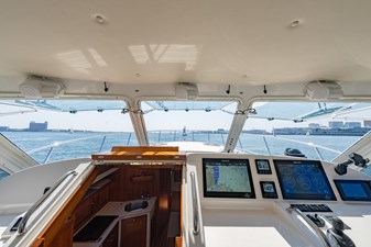 LOLA  42 Helm with Windows Open
