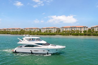 Off the Grid 3 4 _ 2006 65ft Marquis Motor Yacht Pilot House OFF THE GRID