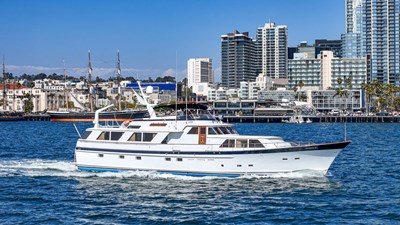 1984 Burger Raised Pilothouse 0 PANACEA IV CRUISING SAN DIEGO BAY 2025