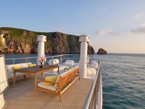 Spirit of Ginette 9 Upper deck dining