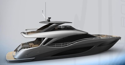 Aquitalia 78 25 Side view stern