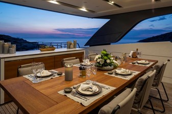 Dinaia SAN LORENZO SL 106 27 upperdeck dining table 