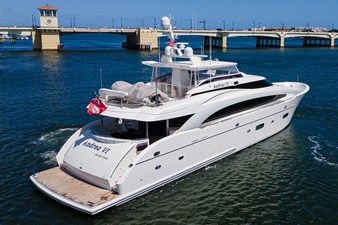 ANDREA VI 67 Starboard Stern Profile